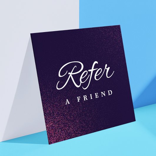 Minimalistische Kaart voor zakelijke verwijzing