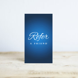 Minimalistische Kaart voor zakelijke verwijzing