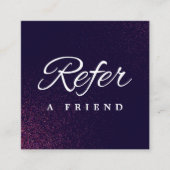 Minimalistische Kaart voor zakelijke verwijzing (Voorkant)