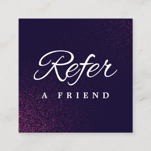 Minimalistische Kaart voor zakelijke verwijzing (Voorkant)