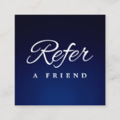 Minimalistische Kaart voor zakelijke verwijzing (Voorkant)