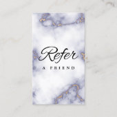 Minimalistische Kaart voor zakelijke verwijzing (Voorkant)