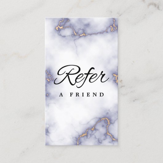 Minimalistische Kaart voor zakelijke verwijzing (Voorkant)