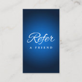 Minimalistische Kaart voor zakelijke verwijzing (Voorkant)