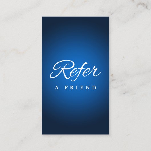 Minimalistische Kaart voor zakelijke verwijzing (Voorkant)