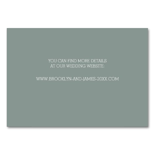 Minimalistische Kaarten voor weddenschappen op het (Achterkant)