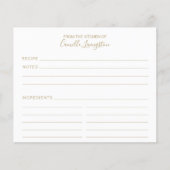 Minimalistische Kaarten voor wit en goudgebruik (Voorkant)