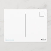 Minimalistische Kabouter Maakt Speelgoed Kerstmis Briefkaart (Achterkant)