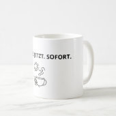 Minimalistische Kaffee-Tasse Koffiemok (Voorkant rechts)