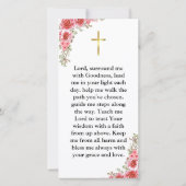 Minimalistische kalligrafie eerste heilige communi (Achterkant)