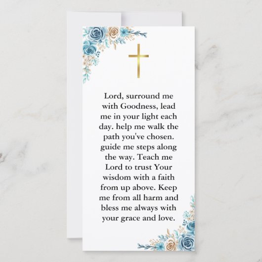 Minimalistische kalligrafie eerste heilige communi (Achterkant)