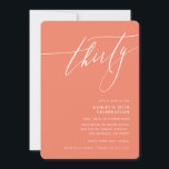 MINIMALISTISCHE Kalligrafie elegante 30e partij ko Kaart<br><div class="desc">door kat massard / WWW.SIMPLYSWEETPAPERIE.COM Love the design,  maar wil graag enkele wijzigingen zien - een ander kleurenschema,  product,  voeg een foto toe of aangepast voor een andere gelegenheid - zonder zorgen gewoon contact met me op te nemen,  kat@simplysweetPAPERIE.com Ik ben blij om te helpen!</div>