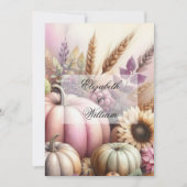 Minimalistische kalligrafie tekstuitnodiging kaart (Voorkant)