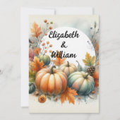 Minimalistische kalligrafie tekstuitnodiging kaart (Voorkant)