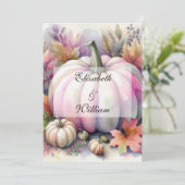 Minimalistische kalligrafie tekstuitnodiging kaart (Staand voorkant)