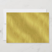 Minimalistische kalligrafie, uitnodiging voor het  (Achterkant)