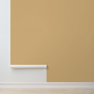 Minimalistische kameel khaki effen moderne elegant behang