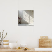 Minimalistische kamer poster (Keuken)