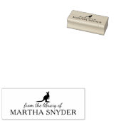 Minimalistische kangoeroe uit de bibliotheek van h rubberstempel (Gestempeld)