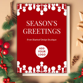 Minimalistische Kantoor vakantie Kaart | 