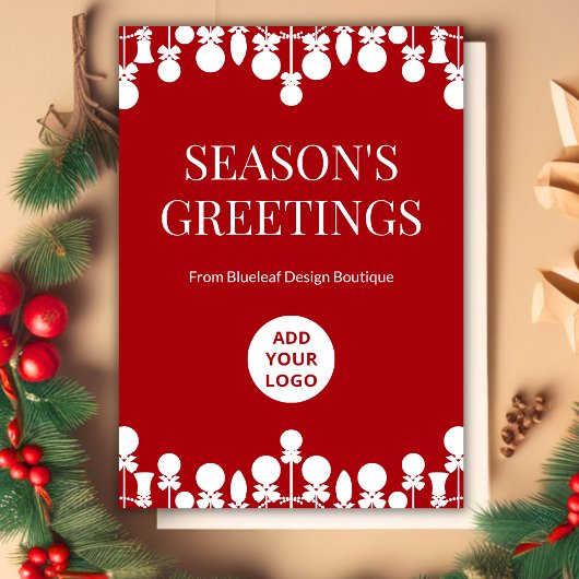 Minimalistische Kantoor vakantie Kaart | 