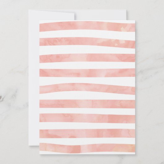 Minimalistische kat eerste verjaardag uitnodigen kaart (Achterkant)