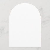 Minimalistische katholieke huwelijksmis kaart (Achterkant)