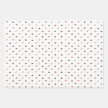 Minimalistische Kawaii Sushi Patroon Mooie Japanse