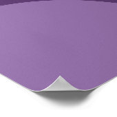 Minimalistische "Keep Calm" Salie Paarse Abstracte Poster (Hoek)