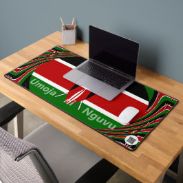 Minimalistische Keniaanse Vlag Umoja ni Nguvu | As Bureaumat