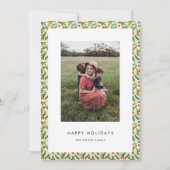 Minimalistische Kerst Feestelijke Vrolijke Feestda Feestdagenkaart (Voorkant)