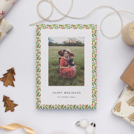 Minimalistische Kerst Feestelijke Vrolijke Kerst F Feestdagenkaart