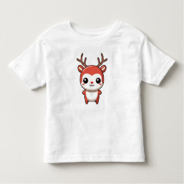 Minimalistische kerst Schattige Baby Rudolph rendi Kinder Shirts