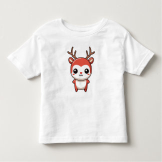 Minimalistische kerst Schattige Baby Rudolph rendi Kinder Shirts