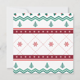 Minimalistische kerstbedrijfs Kerstmis Feestdagenkaart