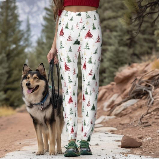 Minimalistische Kerstboom Leggings
