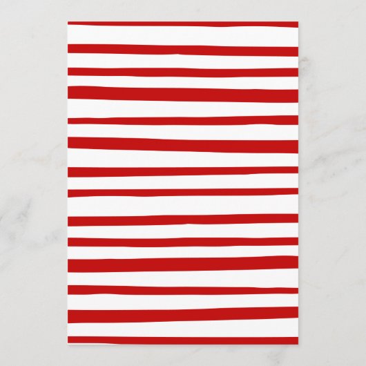 Minimalistische kerstcadeautjes voor Holly Jolly Feestdagenkaart (Achterkant)