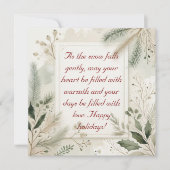 Minimalistische Kerstkaart (Voorkant)