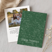 Minimalistische kerstkaart