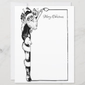  minimalistische kerstkerstbrief (Voorkant)