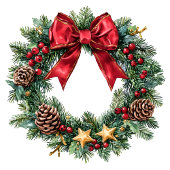 Minimalistische kerstkrans cadeautas gepersonalise