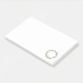 Minimalistische Kerstkrans Post-it® Notes (Schuin)
