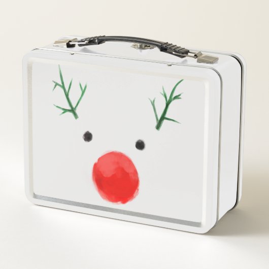 minimalistische kerstlunchdoos (Achterkant)