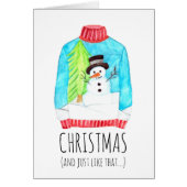 Minimalistische Kerstmis... en zo... (Voorkant)