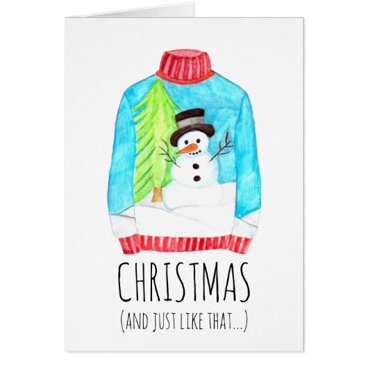 Minimalistische Kerstmis... en zo... (Voorkant)