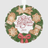 Minimalistische Kerstmis Ornament (achterkant)