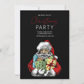 Minimalistische Kerstmis Uitnodiging voor Sinterkl (Voorkant)