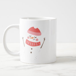 Minimalistische Kerstmok – Moderne Kerstkoffie & Grote Koffiekop