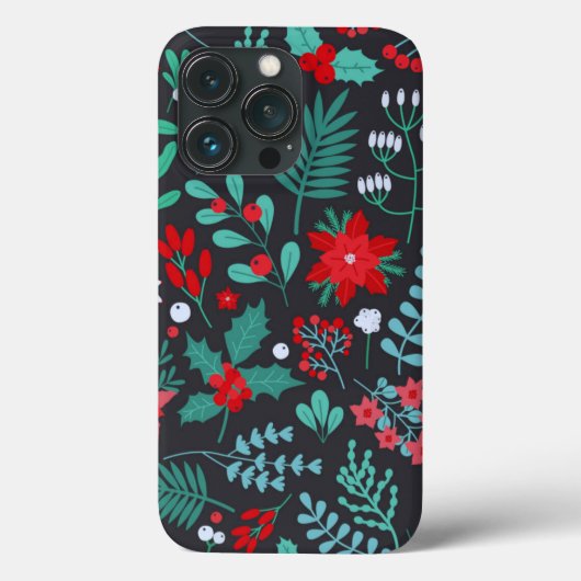 Minimalistische kerstvakantie Case-Mate iPhone case (Achterkant)