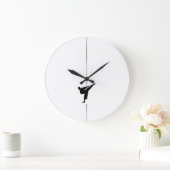 Minimalistische kickboxing - Martial Arts Large Cl Grote Klok (Huis)